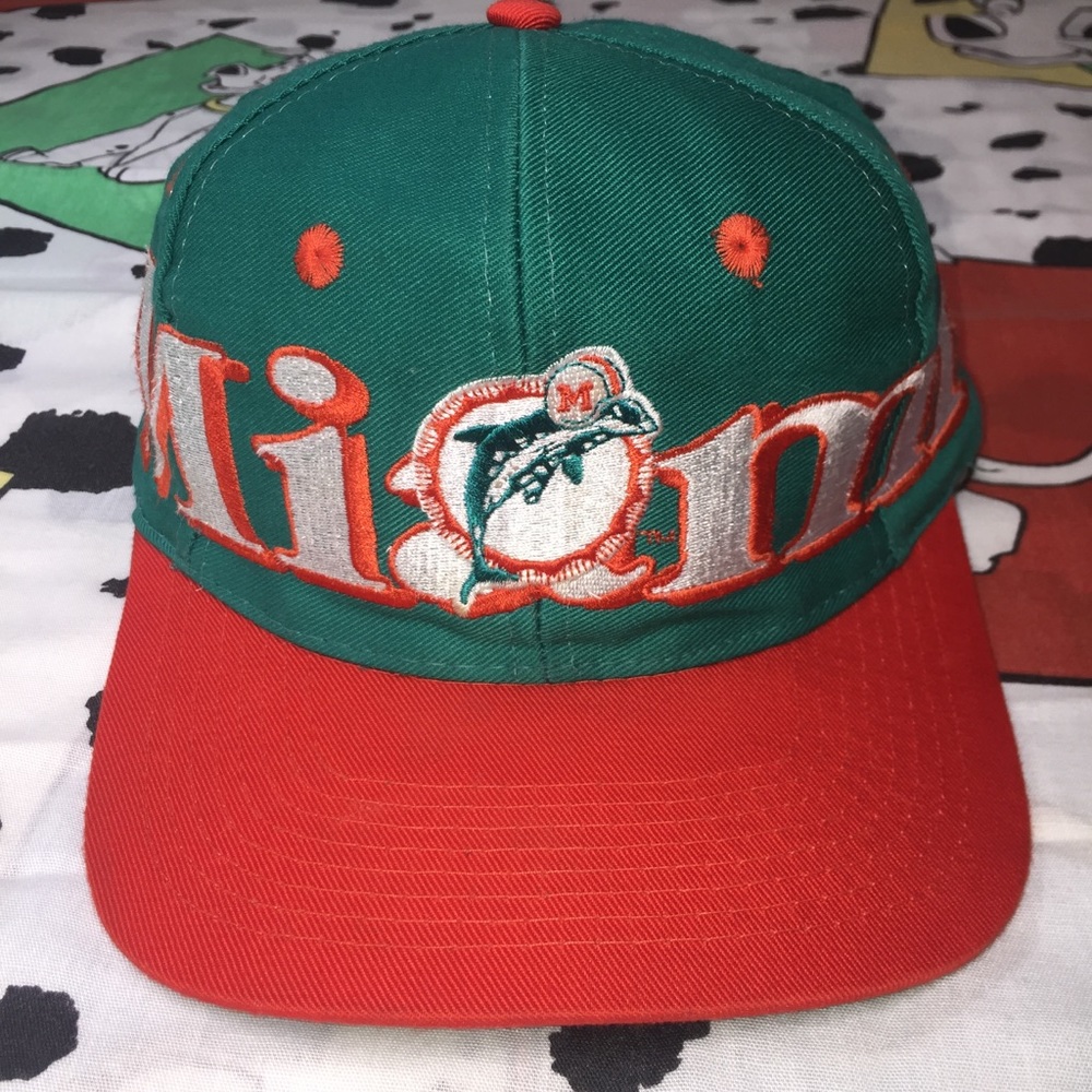 Vintage Miami dolphins logo seven hat